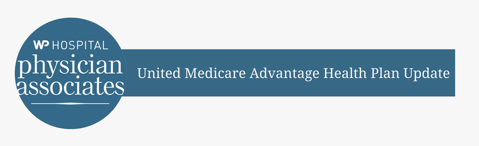 An important update for members of the United Medicare Advantage Health plan
