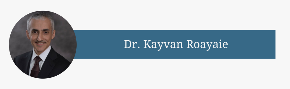 Kayvan Roayaie, MD, PhD, Joins White Plains Hospital Department of Surgery