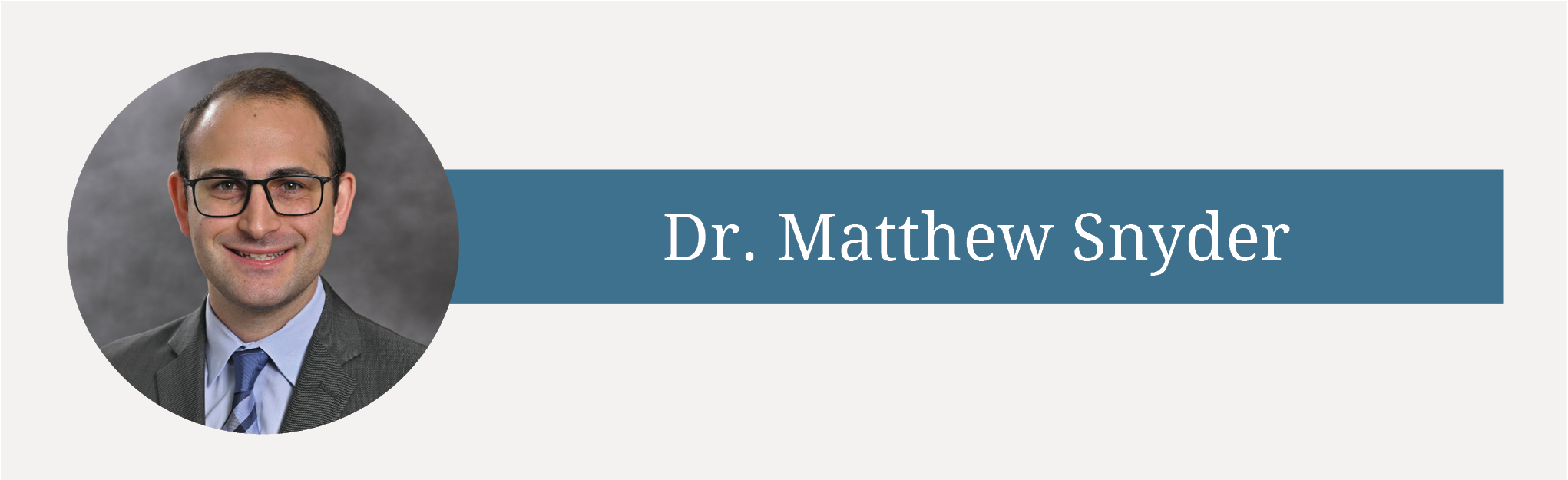 Rheumatologist Dr. Matthew Snyder Joins Scarsdale Medical Group
